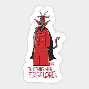 Satan - The Original Edgelord Sticker